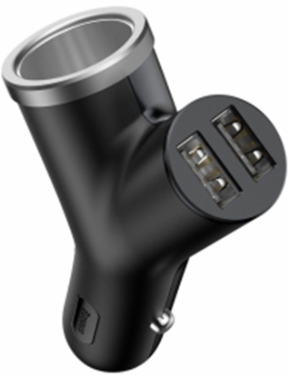 Изображение Lādētājs Baseus Y Type Charger 3.4A Black