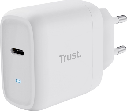 Изображение Lādētājs Trust Maxo 45W USB-C Charger White + 2m USB-C Cable