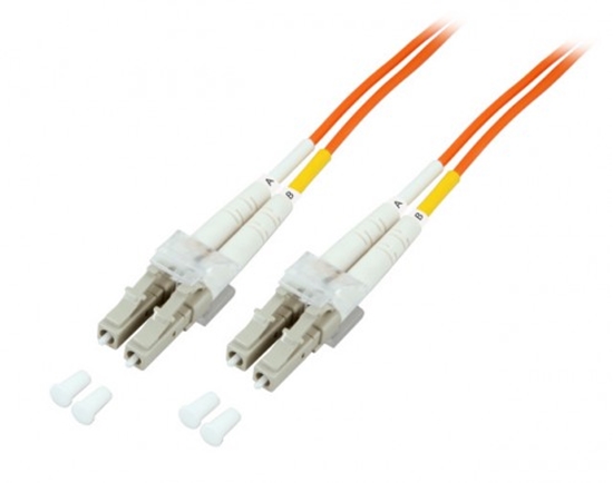 Изображение LC/UPC-LC/UPC MultiMode MM OM2 50/125, Duplex, LSZH Orange, 5m :: LC-4.2-1U5