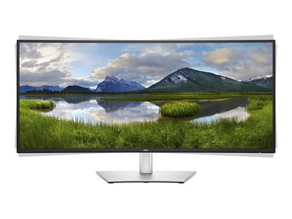 Attēls no LCD Monitor|DELL|P3425WE|34.1"|Business/Curved/21 : 9|Swivel|Height adjustable|Tilt|Matte|Panel IPS|3440x1440|21:9|100Hz|5 ms|Colour Black|210-BRDR