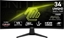 Attēls no LCD Monitor|MSI|MAG 346CQ|34"|Gaming/Curved|Panel VA|3440x1440|16:9|180 Hz|1 ms|MAG346CQ