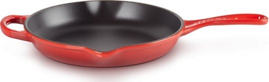Picture of Le Creuset Frying & Serving Pan Cast Iron Cherry Red 23 cm
