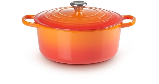 Picture of Le Creuset Signature Casserole round 28 cm volcanic