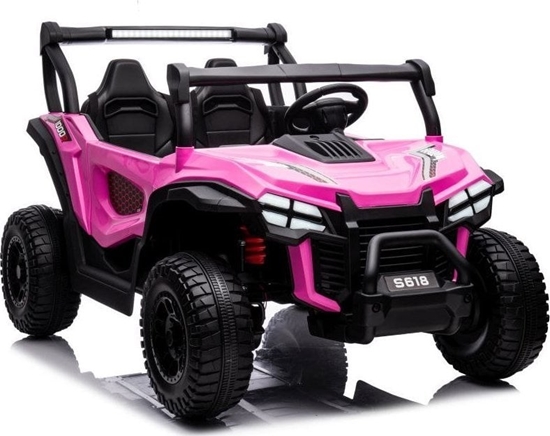 Picture of Lean Cars Auto Na Akumulator S618 Róowe 4x4