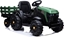 Изображение Lean Cars Traktor z Przyczep na akumulator BDM0925 Zielony Wojskowy