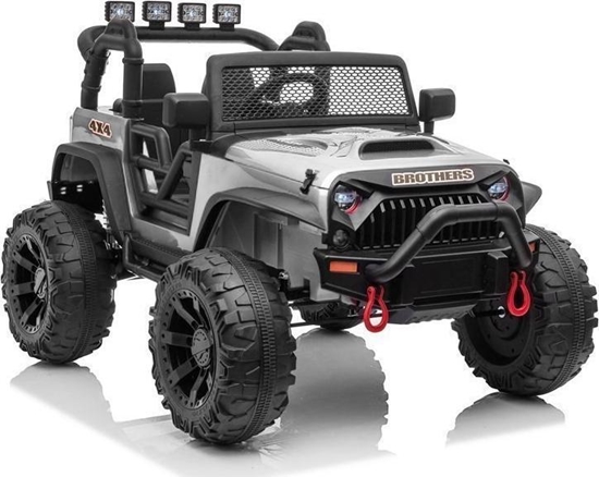 Picture of Lean Sport Auto na akumulator Jeep JC666 Srebrny Lakierowany