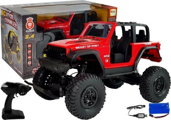 Picture of Lean Sport Auto Terenowe Jeep Zdalnie Sterowane 2.4G Czerwone