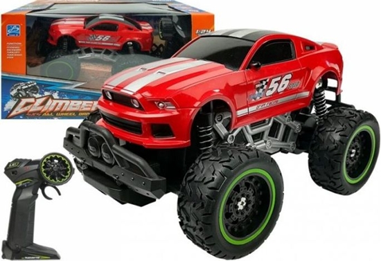 Изображение Lean Sport Auto Zdalnie Sterowane R/C 6.5 km/h Wysokie Koa Czerwone