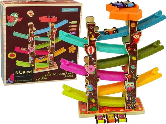 Picture of Lean Sport Kolorowy Tor Dla Autek Zjedalnia Drzewko 6 Poziomów