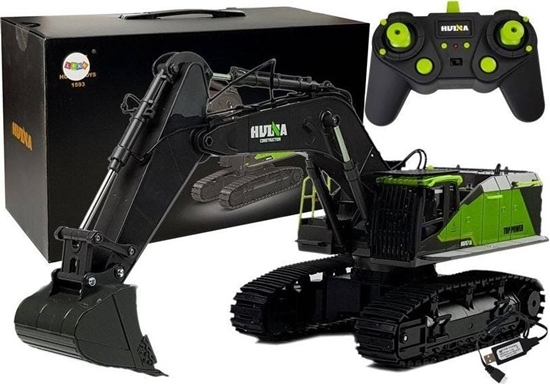 Изображение Lean Sport Koparka Zdalnie Sterowana model 1593 HuiNa Zielona 1:14 R/C