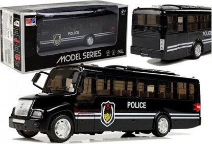 Изображение Lean Sport Model Autobusu Bus Policyjny wieci Czarny