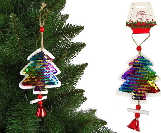Picture of Lean Sport Ozdoba choinkowa z cekinami i dzwoneczkiem