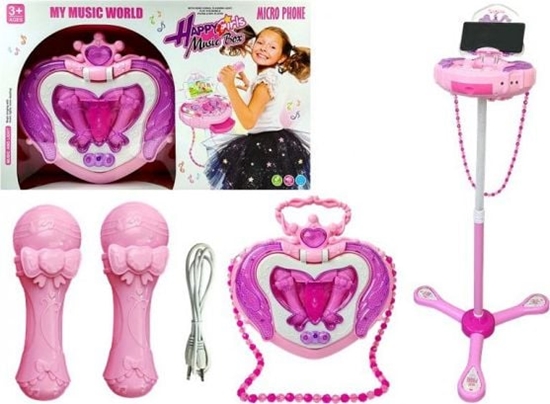 Picture of Lean Sport Szkatuka z Pozytywk na statywie róowa