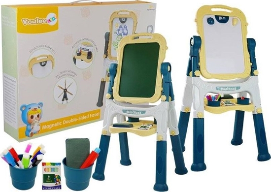 Picture of Lean Sport Tablica Dwustronna Magnetyczna-Kredowa Niebieska