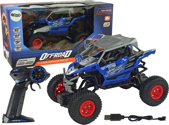 Picture of Lean Sport Terenowe Auto Off- Road Zdalnie Sterowane 2,4 GHz 1:16 Niebieskie