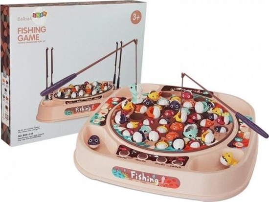 Изображение Lean Sport Zestaw Do owienia Rybek Gra Zrcznociowa Róowa