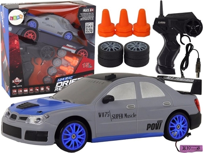 Изображение LeanToys Autko Sportowe Zdalnie Sterowane R/C 1:24 Szare Wymienne Koa