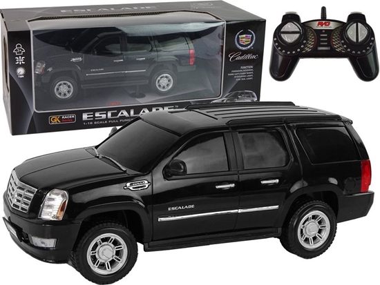 Изображение LeanToys Auto Cadillac Escalade R/C Czarny wiata Dwik 1:16