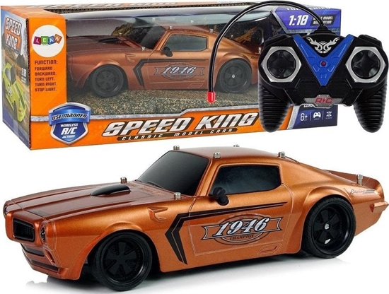 Picture of LeanToys Auto Sportowe R/C 1:18 brzowe Champion