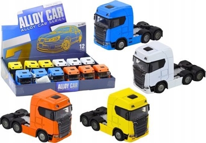 Attēls no LeanToys Ciarówka Bez Naczepy 1:32  Odchylana Buda Metalowa wiata Dwiki Napd