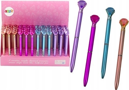 Изображение LeanToys Dugopis Z Diamentem W Macie Niebieski Wkad 0.7mm Mix