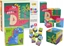 Attēls no LeanToys Edukacyjne Puzzle 6w1 Klocki Ukadanka Kostki 6 Obrazków Dinozaury 9 El.