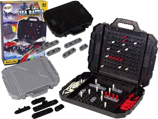 Picture of LeanToys Gra Strategiczna W Statki Bitwa Morska Okrty