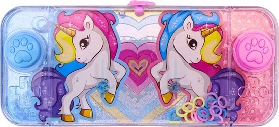 Picture of LeanToys Gra Wodna Konsola Zrcznociowa Róowa Jednoroec Pad Kóeczka