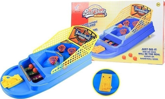 Picture of LeanToys Gra Zrcznociowa Koszykówka Wyrzutnia Piek