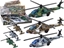 Picture of LeanToys Helikopter Wojskowy migowiec Militarny Aluminiowy Mix  Dwik wiata