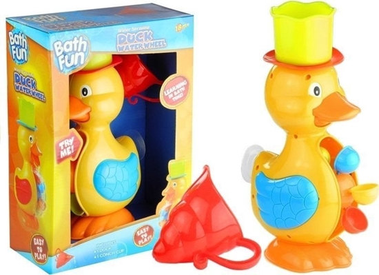 Picture of LeanToys Kaczuszka Fontanna Koowrotek Do Kpieli w Wannie