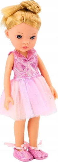 Picture of LeanToys Lalka Baletnica Róowa Balerina Akcesoria Dodatki Sukienka Zestaw