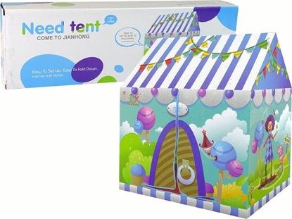 Изображение LeanToys Namiot Wesoy Cyrk Dla Dzieci Ogród