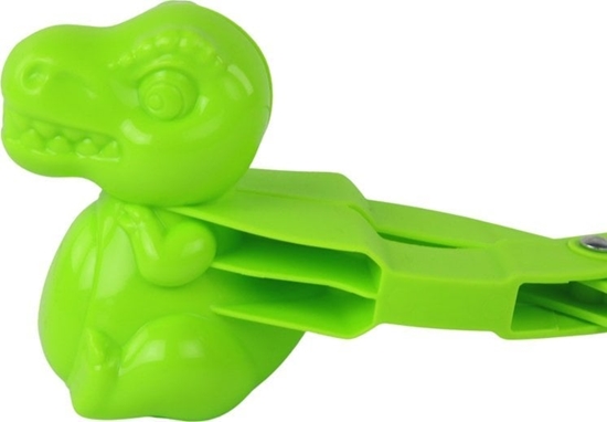Picture of LeanToys niekomat Do niegu Maszynka Do Robienia nieek Dinozaur Zielony