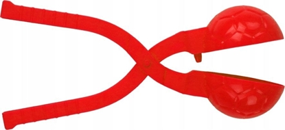 Attēls no LeanToys niekomat Maszynka do Kulek nienych Wzór Piki Czerwona 20cm x 5cm x 5cm