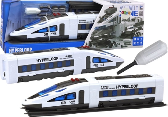 Picture of LeanToys Pocig Kolejka Do Skrcania rubokrt Tory wiata Dwiki