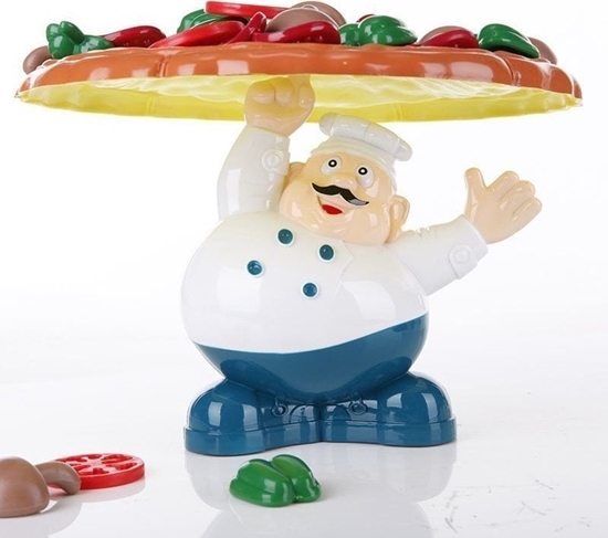 Picture of LeanToys Przygotuj Pizz Zrcznociowa Gra Rodzinna