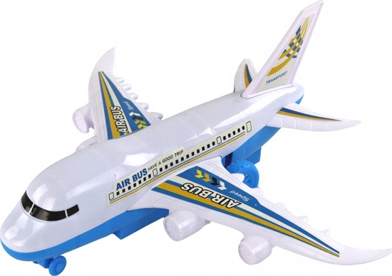 Picture of LeanToys Samolot Osobowy Zdalnie Sterowany R/C wiata Biay DIY