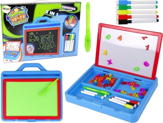 Picture of LeanToys Tablica Do Rysowania Glowing Paint 2w1 Magnetyczna