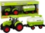 Изображение LeanToys Traktor z Przyczep Due Koa Zielony Farma