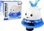 Изображение LeanToys Wieloryb Tryskajcy Wod z Podstawk Zabawka do Kpieli Biaa