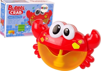 Picture of LeanToys Zabawka Do Kpieli Generator Baniek Mydlanych Krab Czerwony
