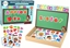 Attēls no LeanToys Zestaw Edukacyjnych Puzzli Magnetycznych Z Wielofunkcyjn Tablic