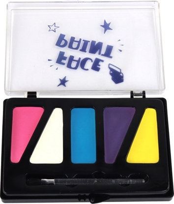 Изображение LeanToys Zestaw Farbek Do Malowania Twarzy i Paznokci Dla Dzieci