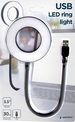 Изображение LED Lampa Gembird USB LED Ring Light