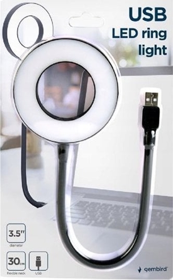Изображение LED Lampa Gembird USB LED Ring Light