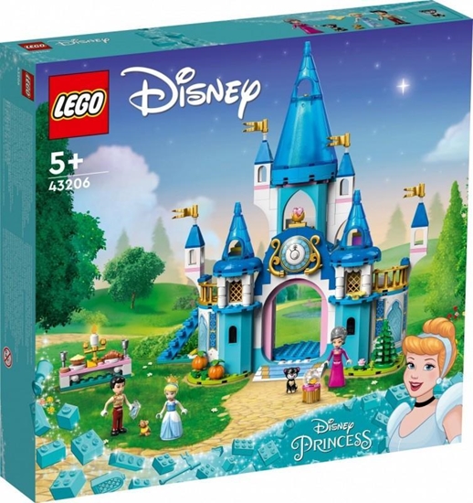 Изображение LEGO Disney Princess Zamek Kopciuszka i Ksicia z bajki (43206)