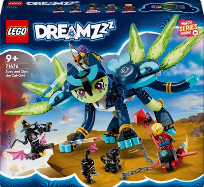 Attēls no LEGO DREAMZzz Zoey i sowokot Zian (71476)
