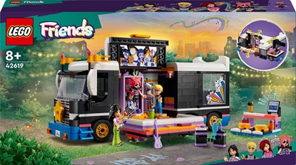 Picture of LEGO Friends Autobus koncertowy gwiazdy popu (42619)