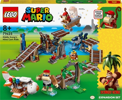 Picture of LEGO Super Mario 71425 Diddy Kongs Mine Cart Ride